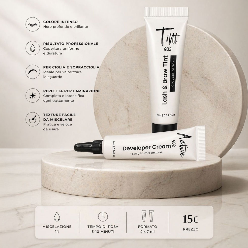 Tinta Nero + Ossigeno – Lash & Brow Tint